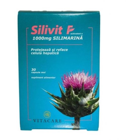 Supliment Alimentar Vitacare Silivit F Capsule Ebio Ro