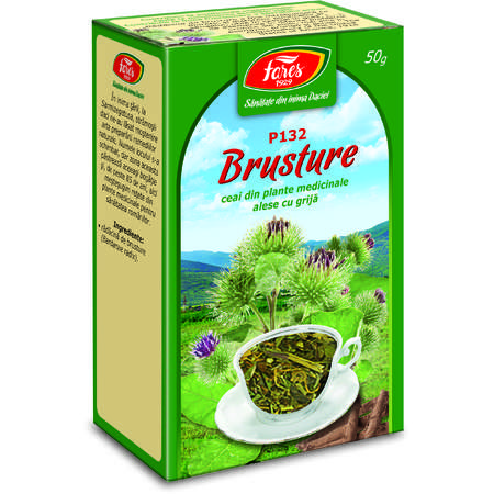 Ceai Fares Radacina de Brusture, punga 50 grame