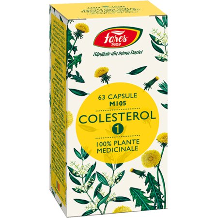 Fares Colesterol 1, 63 de capsule