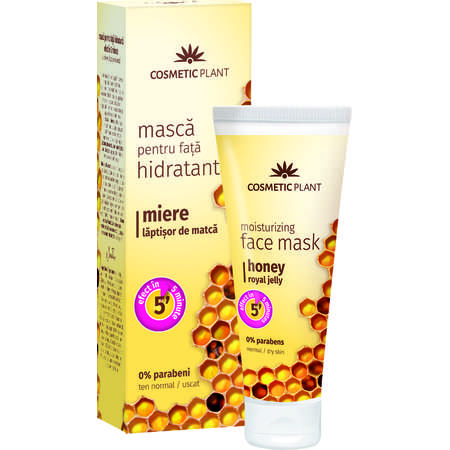 Masca hidratanta Cosmetic Plant cu Miere, 50 ml