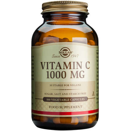 Vitamin C, 1000mg, Solgar 100 Capsule