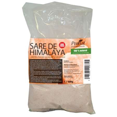 Sare de Himalaya de masa Pronat 500 grame