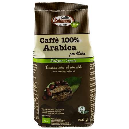 Cafea BIO Caffe Salomoni 100% arabica 250 grame