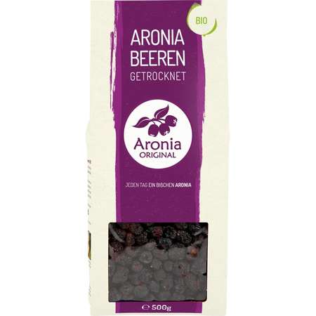 Fructe de Aronia BIO uscate Aronia Original 500 grame