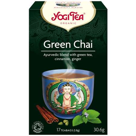 Ceai Bio Yogi Tea Verde 17 pliculete 30.6 grame