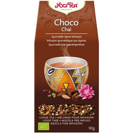 Ceai Bio Yogi Tea Choco Chai vrac 90 grame