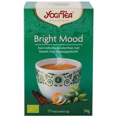 Ceai Bio Yogi Tea Buna dispozitiei 17 pliculete 34 grame