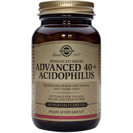 Advanced 40+ Acidophilus Solgar 60 capsule vegetale