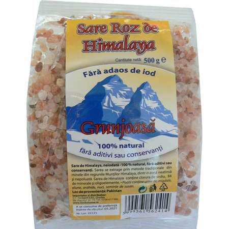 Sare Himalaya Grunjoasa HERBALSANA 500 grame