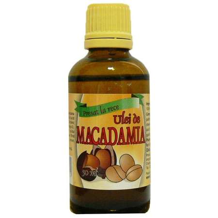 Ulei Macadamia Presat la Rece HERBALSANA 50 ml