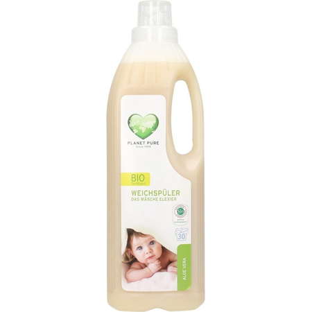 Balsam Bio pentru Hainutele Copiilor - Aloe Vera - Planet Pure 1 litru