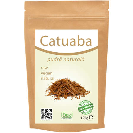 Catuaba Pulbere Raw Obio 125 grame