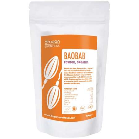 Baobab Pulbere Eco Dragon Superfoods 100 grame