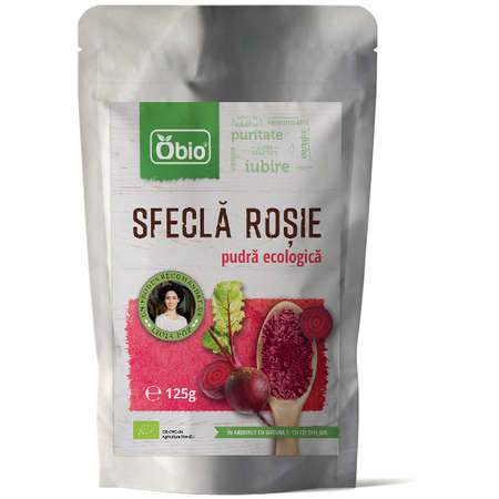 Sfecla rosie pudra eco Obio 125 grame