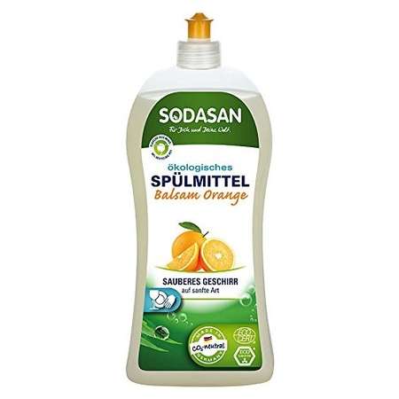 Detergent vase lichid cu balsam bio portocala SODASAN 1 l