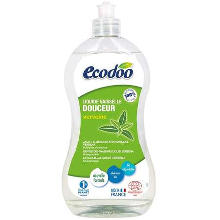 Detergent Bio vase cu aloe vera si verbena Ecodoo 500 ml