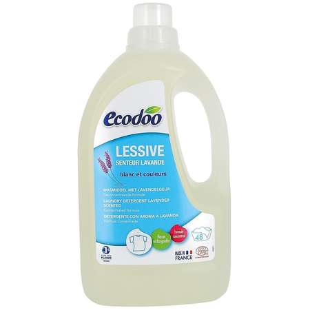Detergent Bio rufe cu aroma de lavanda Ecodoo 1.5 litri