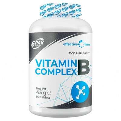 Vitamin b complex 6Pak Nutrition 90 tablete