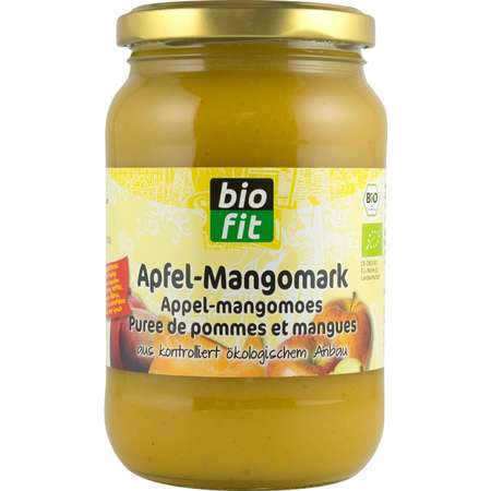 Piure de mere cu mango Bio Fit 360 grame