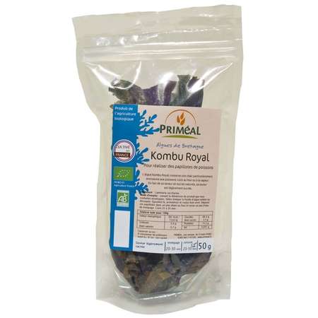 Alge Bio Kombu Royal PRIMEAL 50 grame