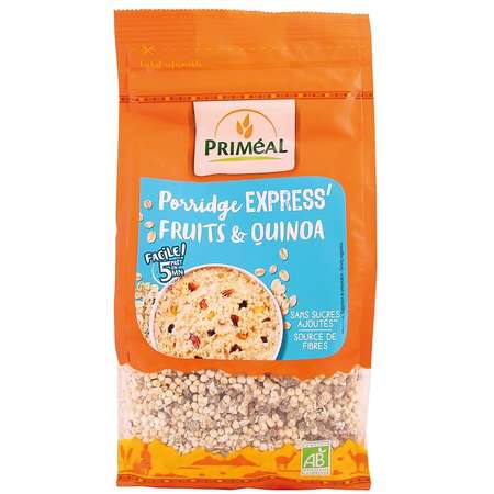 Porridge Expres cu Quinoa si Fructe PRIMEAL 350 grame