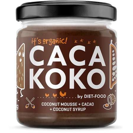 Crema de Cocos cu Cacao KOKOSCA Diet-Food 200 grame