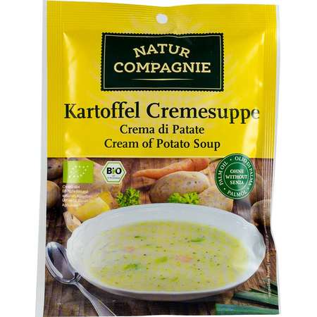 Supa crema de cartofi, bio Natur Compagnie 48 grame