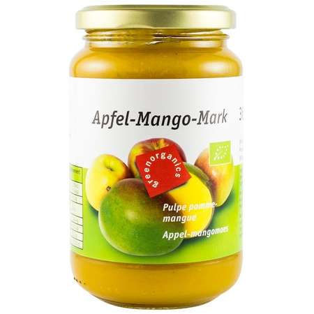 Piure BIO din pulpa de mere si mango Green Organics 360 grame