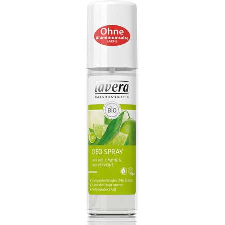 Deodorant spray cu lamaie si verbina Lavera & Sante 75 ml