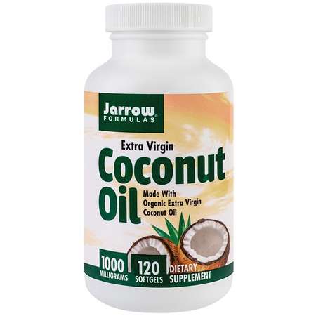 Supliment alimentar Coconut Oil Extra Virgin Jarrow Formulas 1000mg 120 capsule moi