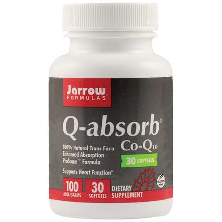 Supliment alimentar Q-absorb (Co-Q10 100mg) Jarrow Formulas 30 capsule moi