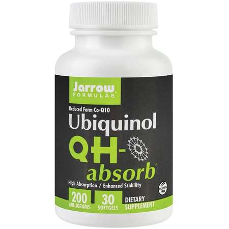 Supliment alimentar QH-absorb (Co-Q10 200mg) Jarrow Formulas 30 capsule moi