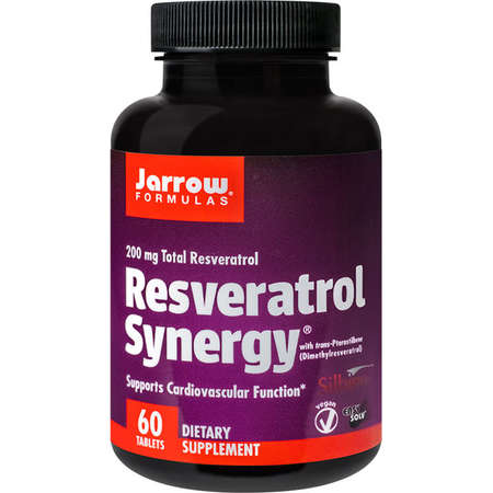 Supliment alimentar Resveratrol Synergy 200 Jarrow Formulas 60 tablete Easy-Solv