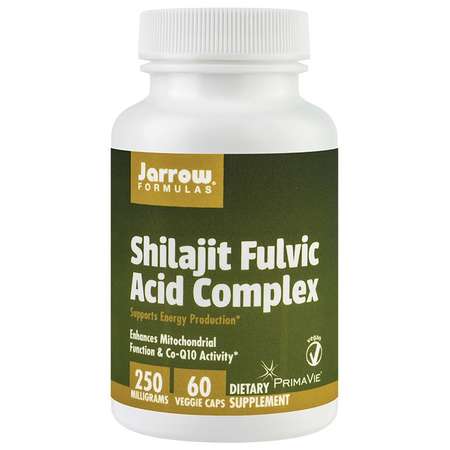 Supliment alimentar Shilajit Fulvic Acid Complex 250mg Jarrow Formulas 60 capsule vegetale