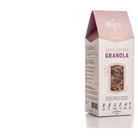 Cereale Hester's Life Granola cu Cafea 320 grame