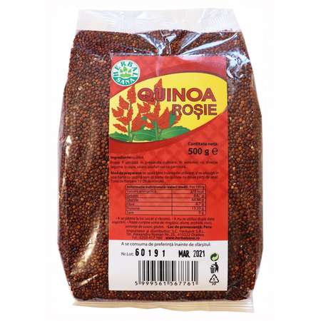 Seminte de Quinoa rosie HERBALSANA 500 grame