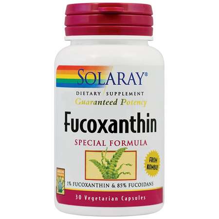Supliment alimentar Fucoxanthin Solaray 30 capsule