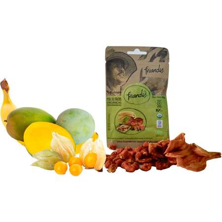 Mango, catina incasa, baby banane deshidratate Bio Juan Valdez 30 grame