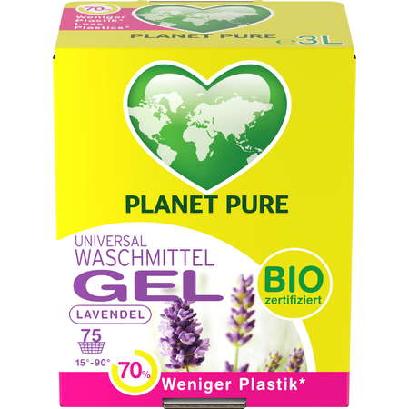 Detergent Gel Bio de Rufe - Lavanda - Planet Pure 3 l