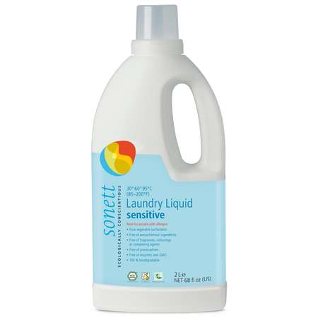 Detergent Ecologic Lichid pentru Rufe Albe si Colorate Neutru Sonett 2l