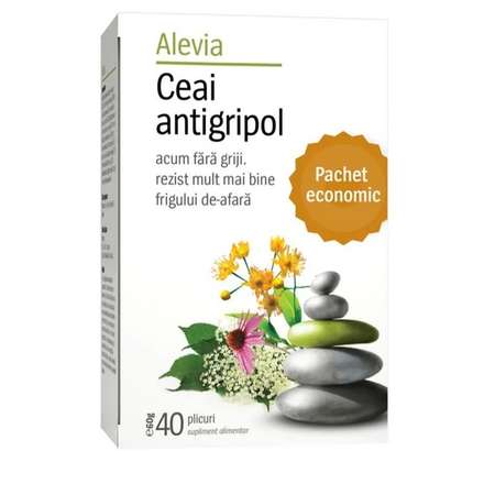 Ceai Antigripol ALEVIA 40 plicuri
