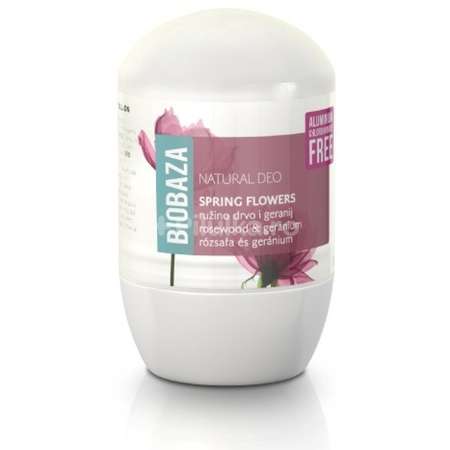 Deodorant Natural Biobaza pentru Femei SPRING FLOWERS 50ml