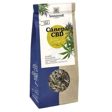 Ceai de Canepa CBD Eco SONNENTOR 80 Grame