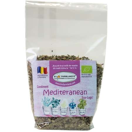 Condiment BioFarmLand Amestec Mediteranean Refill 15 Grame