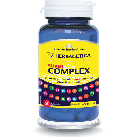 Super Complex, HERBAGETICA 60 capsule