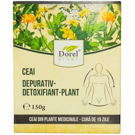 Ceai Depurativ Detoxifiant-Plant DOREL PLANT 150 Grame
