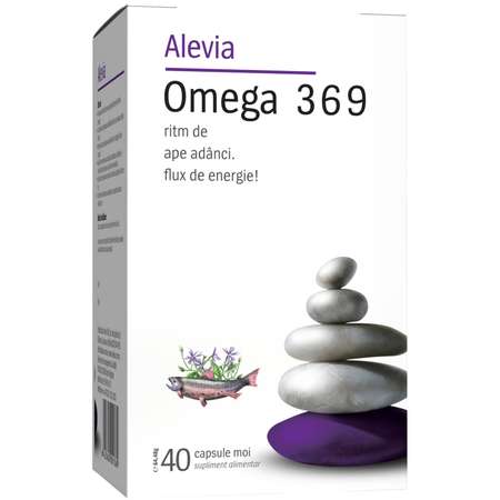 Omega 3 6 9 ALEVIA 40 Comprimate