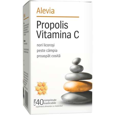 Propolis Vitamina C ALEVIA 40 Comprimate