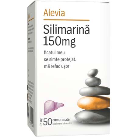 Silimarină 150 mg ALEVIA 50 Comprimate