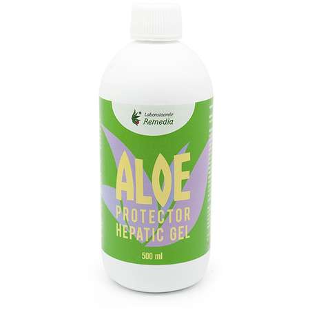 Gel Natural de Aloe Vera Protector Hepatic REMEDIA 500 ml